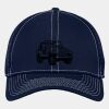 Stretch Mesh Contrast Stitch Cap Thumbnail