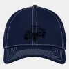 Stretch Mesh Contrast Stitch Cap Thumbnail
