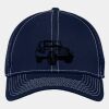 Stretch Mesh Contrast Stitch Cap Thumbnail