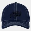 Stretch Mesh Contrast Stitch Cap Thumbnail