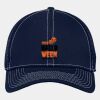Stretch Mesh Contrast Stitch Cap Thumbnail