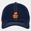 Stretch Mesh Contrast Stitch Cap Thumbnail