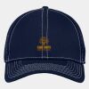 Stretch Mesh Contrast Stitch Cap Thumbnail