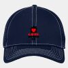 Stretch Mesh Contrast Stitch Cap Thumbnail