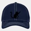 Stretch Mesh Contrast Stitch Cap Thumbnail