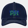 Stretch Mesh Contrast Stitch Cap Thumbnail