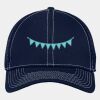 Stretch Mesh Contrast Stitch Cap Thumbnail