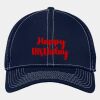 Stretch Mesh Contrast Stitch Cap Thumbnail