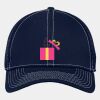 Stretch Mesh Contrast Stitch Cap Thumbnail