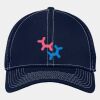 Stretch Mesh Contrast Stitch Cap Thumbnail