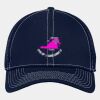 Stretch Mesh Contrast Stitch Cap Thumbnail
